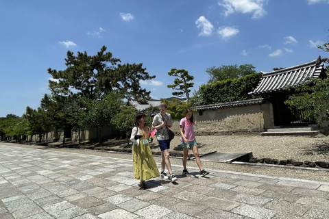 Nara: Świątynia Horyuji - wycieczka z przewodnikiem i napisz swoje imię w kanji!