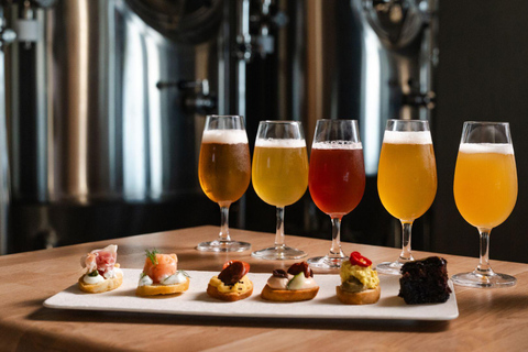 Santorini: wycieczka po browarze z degustacją piwa i opcjonalnym posiłkiemZwiedzanie browaru z degustacją piwa