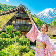 Tokyo: Mt Fuji, Arakurayama, Lake Kawaguchi, Oshino Hakkai Tokyo: Mt Fuji, Arakurayama, Lake Kawaguchi, Oshino Hakkai