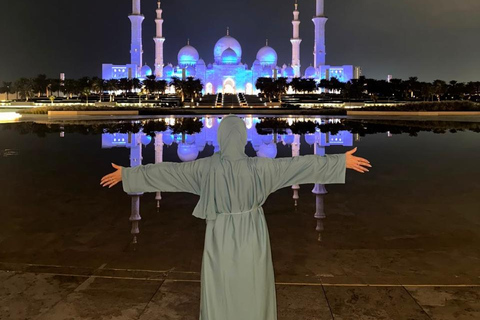 Abu Dhabi:Sheikh Zayed Grand Mosque Tour with Sunrise option Dubai:Abudhabi Grand Mosque Premium Tour With Audio Guide