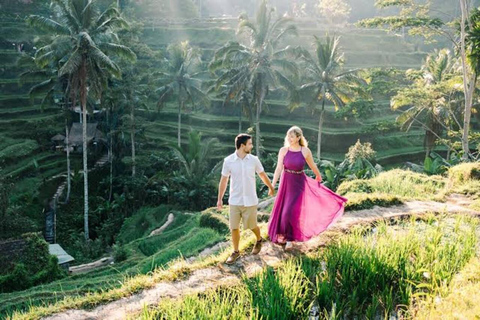 Ubud: Monkey Forest & Waterfalls With Bali Swing Tour Ubud Private Tour Without Ticket