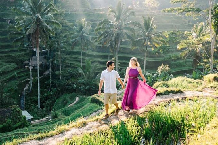 Ubud: Monkey Forest & Waterfalls With Bali Swing Tour Ubud Private Tour Without Ticket