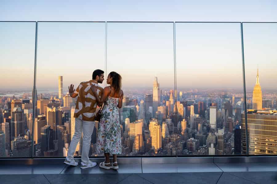 NYC: Ticket für das Edge Immersive Aussichtsdeck. Foto: GetYourGuide NYC: Ticket für das Edge Immersive Aussichtsdeck. Foto: GetYourGuide