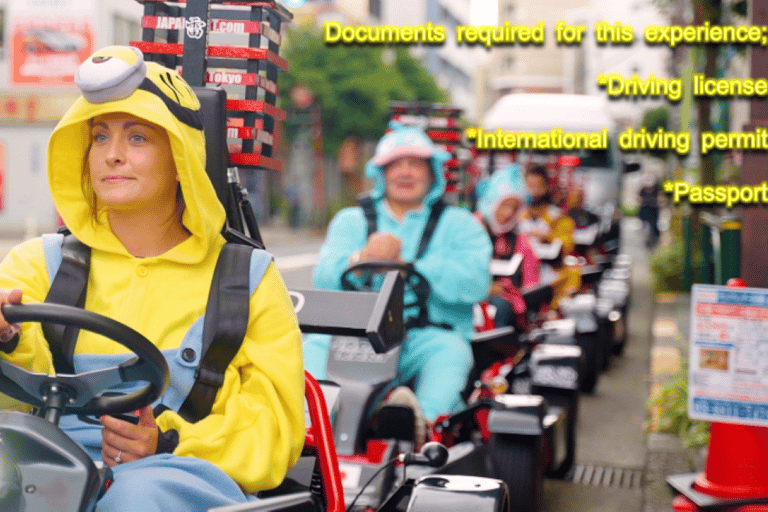 Asakusa: Tour in go kart per le strade di Tokyo Est con guida