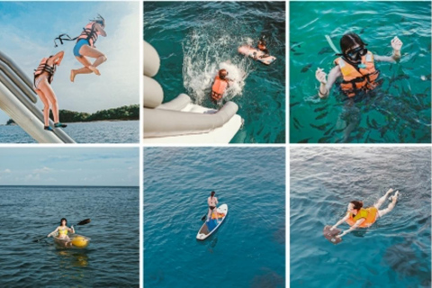 Phuket: Phi Phi, Maya e isla Maithon en catamarán de lujo