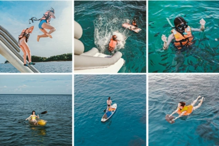 Phuket: Phi Phi, Maya e isla Maithon en catamarán de lujo