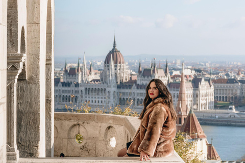 Budapeste: sessão fotográfica na Colina do Castelo com fotógrafo particularPremium: 50 fotos | sessão de 60 min