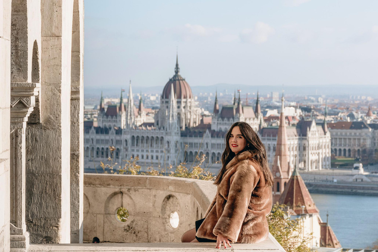 Budapeste: sessão fotográfica na Colina do Castelo com fotógrafo particularPremium: 50 fotos | sessão de 60 min