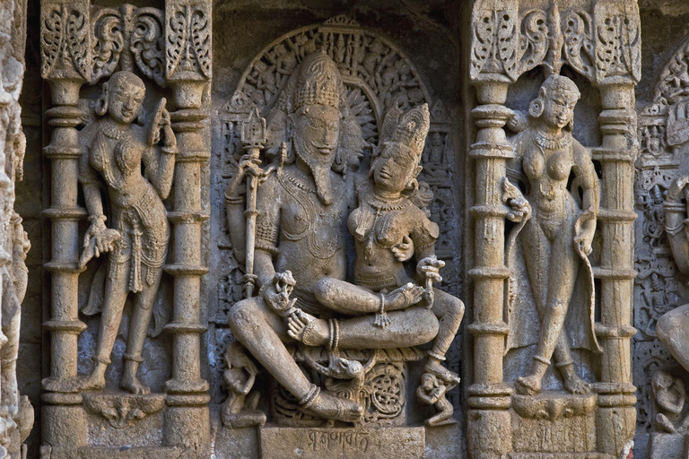 Drop Udaipur From Ahmedabad with Visit Rani Vav & Sun Temple Private Tour with AC Transportation and Dedicated Driver.