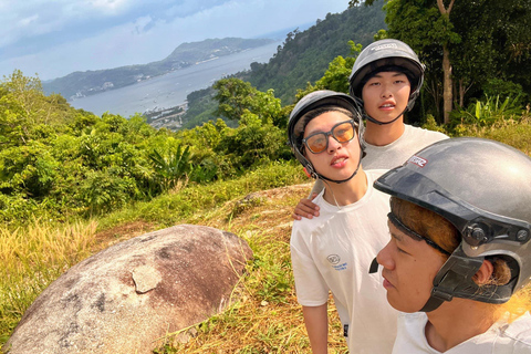 Depuis Phuket : Itinéraires panoramiques en quad avec vue sur Karon et Patong1 heure de route