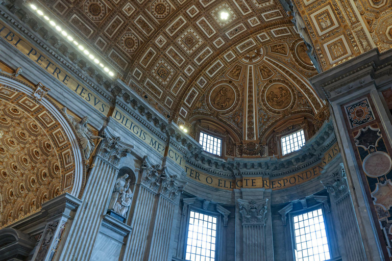 Rome: St. Peter’s Basilica & Underground Tombs Tour Group Tour in French