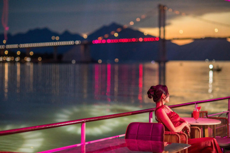 Da Nang: Crociera Poseidon con cena e spettacolo del ponte del dragoIngresso combinato e bevande (senza cibo)