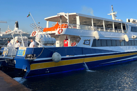 Naples: Fast Ferry Journey Between Naples and Sorrento Ferry from Sorrento → Naples (One Way)