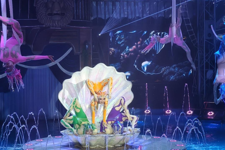 Phuket: Bilhete de entrada para o Aqua Circus com transferes opcionaisLugares de platina: Bilhete de entrada para o Phuket Aqua Circus