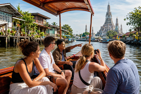 Bangkok: Canal Long-Tail Boat Tour Wat Paknam & Local Life Private Canal Long-Tail Boat Tour Wat Paknam. English Guide
