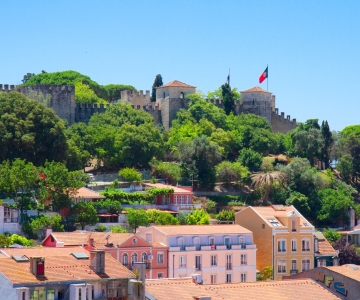 Lissabon: E-Ticket für die Burg São Jorge und optionaler Audioguide