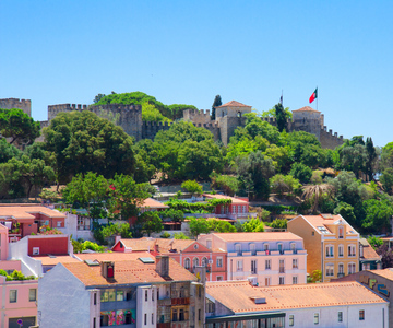 Lissabon: E-Ticket für die Burg São Jorge und optionaler Audioguide