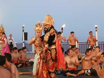 Bali: MELASTI BEACH SUNSET KECAK DANCE WITH DINNER PACKAGES