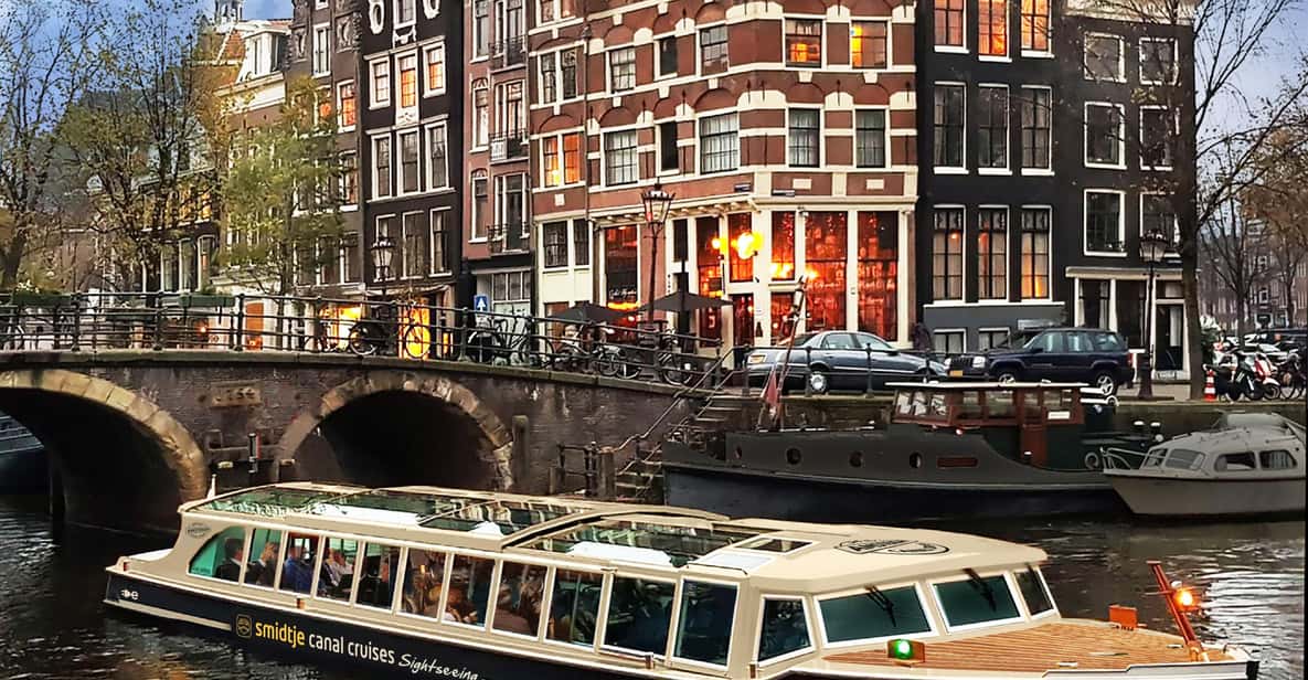Afbeelding 1 van Amsterdam: grachtenrondvaart door het historische stadscentrum