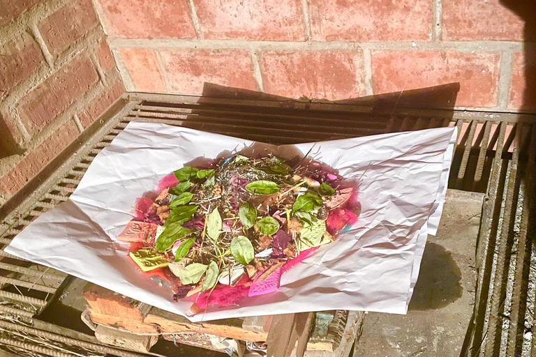 La Paz: Offering to Pachamama in an Ancestral Andean Ritual La Paz: Offering to Mother Earth in an Ancestral Andean Ritual