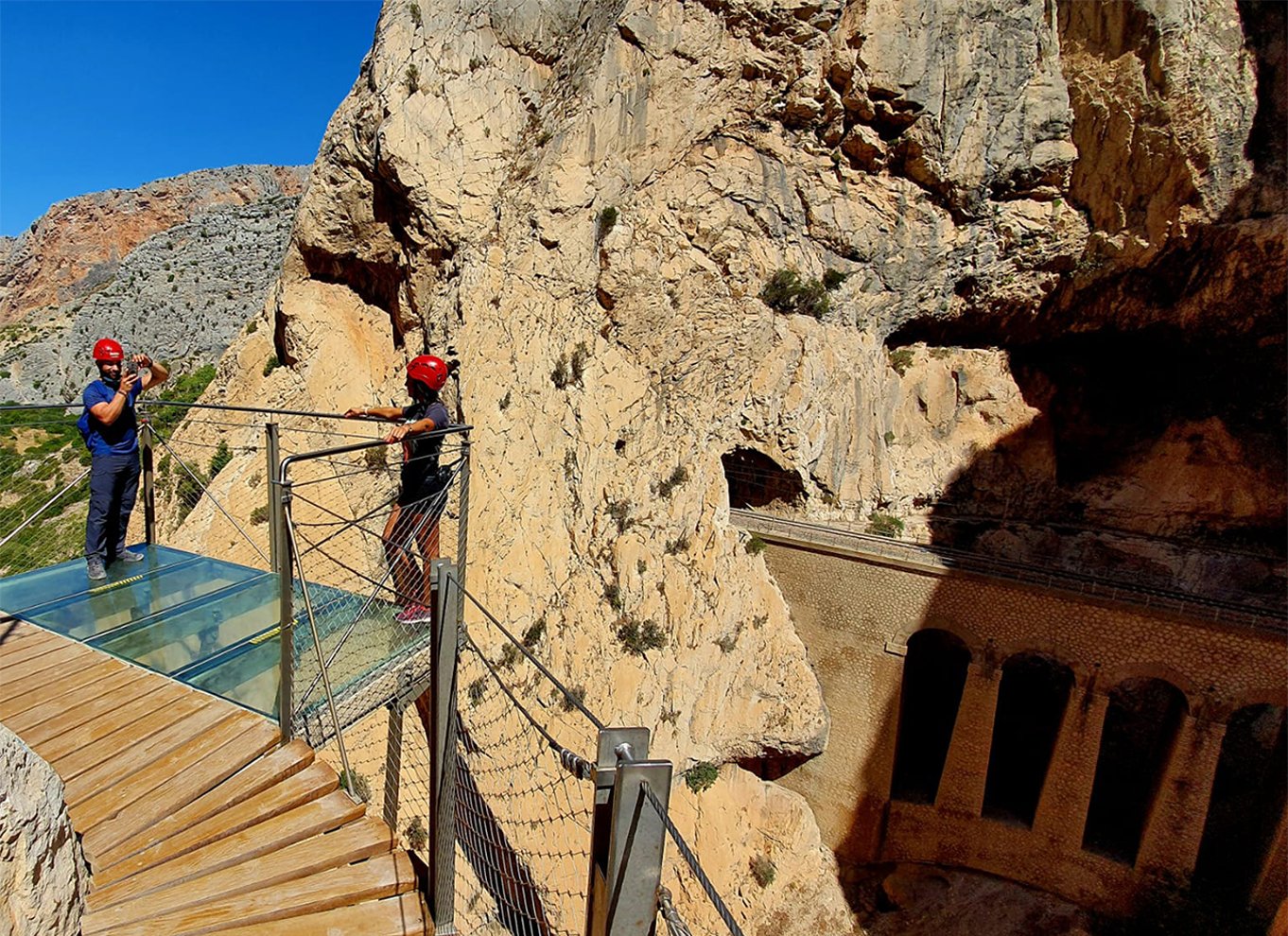 Málaga: Caminito del Rey guidet tur med transport