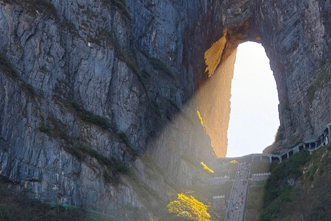 Zhangjiajie: Tianmen Mountain Ticket & Wingsuit Tips Zhangjiajie: Tianmen Mountain (Line B)