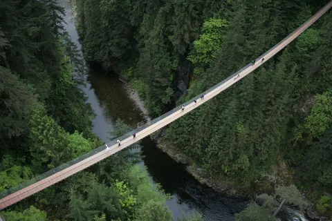 Visita a Vancouver e a Ponte Suspensa de Capilano: Meio dia
