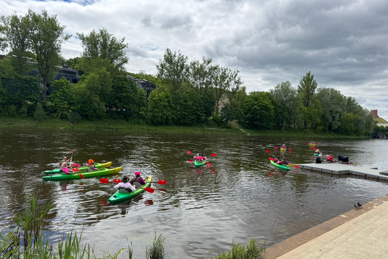 Vilnius: Night Kayak Tour on the Neris River