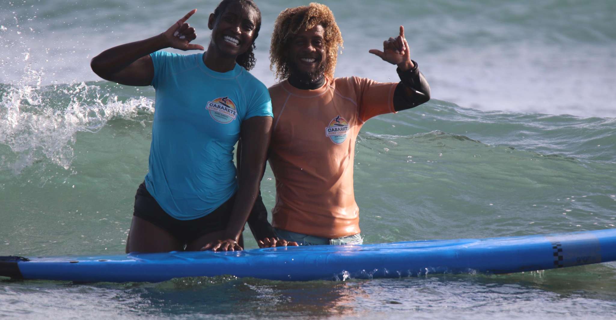 Cabarete, Surf lesson at the beautiful Playa Encuentro - Housity