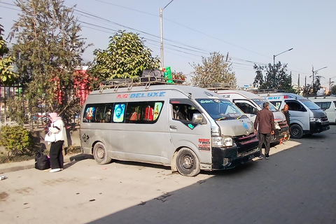 De Katmandou à Besishahar Hiace Non AC