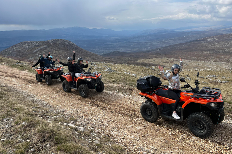 Vanuit Split: Safari ATV Quad TourOptie voor dubbele bestuurder