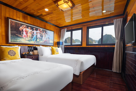 Hanoi: 3D2N Ha Long Bay by Hera Boutique CruiseFrom Halong (Check-in at 11:00 AM)