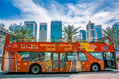 Dubaj: 3-dniowa wycieczka autobusowa Hop-On Hop-Off i Dubai Aquaventure72-godzinny bilet Ultimate z wejściem do Aquaventure