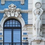 Riga: tour a piedi nell'Art Nouveau con drink di benvenuto