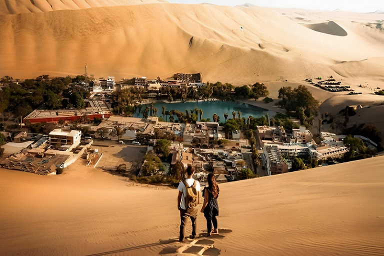 Lima: Viagem de 1 dia a Paracas e ao Oásis de Huacachina com vinho e dunas