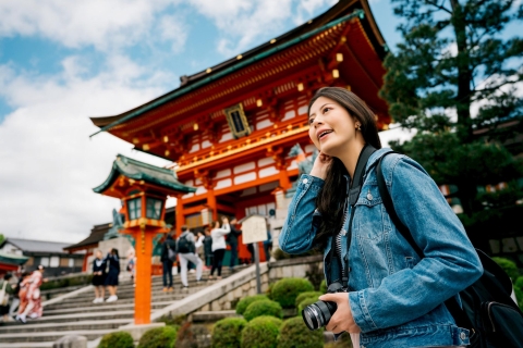 Kyoto : Excursion d'une journée pour découvrir les points forts de la villeVisite avec déjeuner deluxe