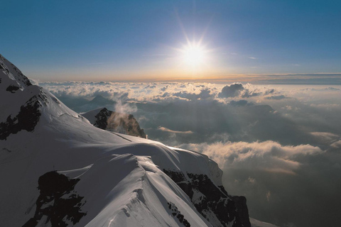 Z Zurychu: Jednodniowa wycieczka z przewodnikiem na Jungfraujoch z kolejką zębatą