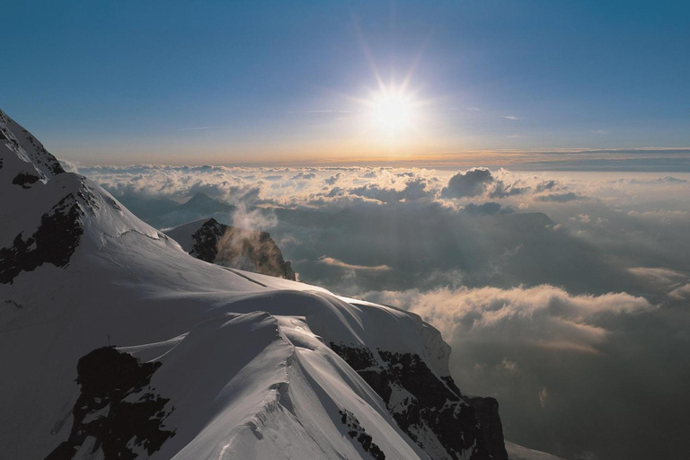 Vanuit Zürich: Jungfraujoch dagtocht met gids en tandradbaan