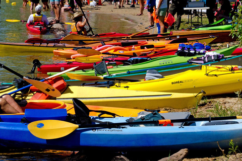 Tel Aviv: Kayak Rental at Beach Club Double Kayak