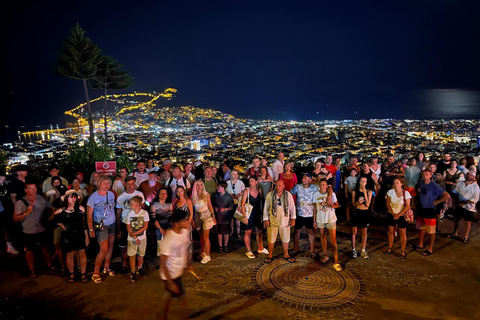 Alanya: Night Safari and Disco Boat Tour with Dinner