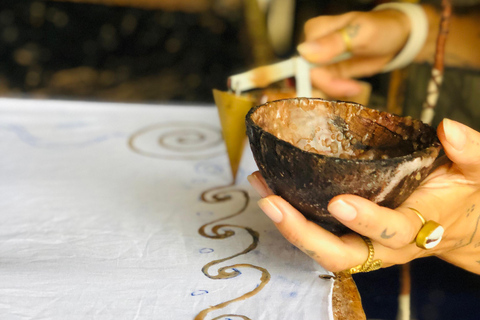 Galle: meesterworkshop batik makenGalle: Masterworkshop batik maken