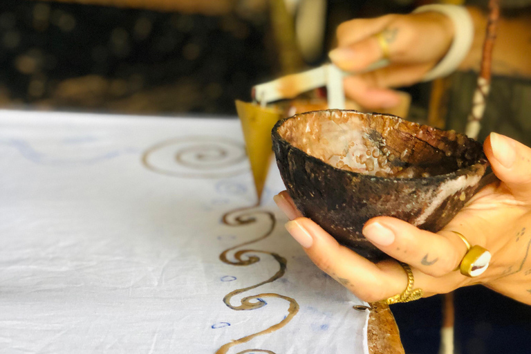 Galle: meesterworkshop batik makenGalle: Masterworkshop batik maken