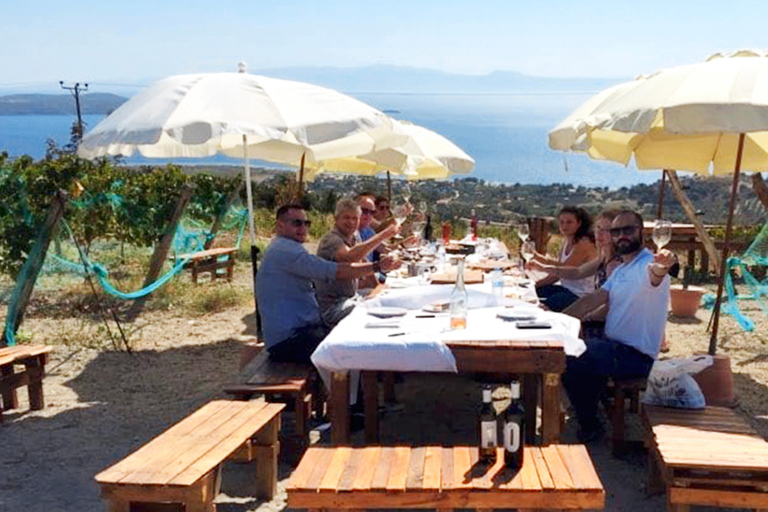 Saloniki: Halkidiki, Arnaia, Ierissos - pływanie i degustacja