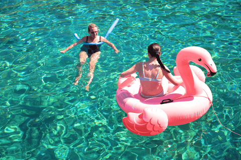 Catamaran Cruise to Elafonisi & Kedrodasos: Lunch & Open Bar Elafonisi Cruise: Snorkel, Paddle & Healthy Meal