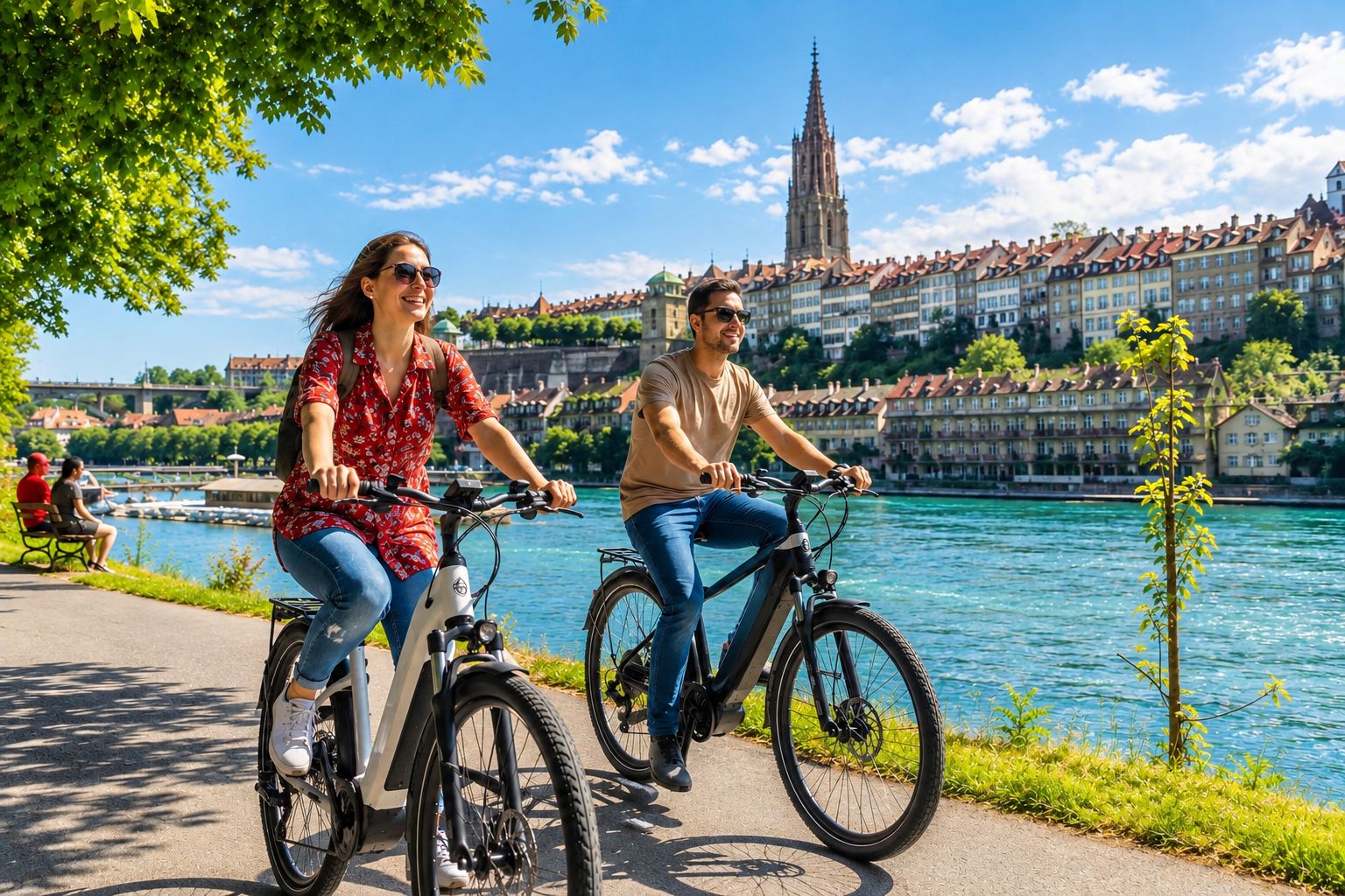 Bern mit dem E-Bike: Natur, Aare und die besten Aussichten auf die Stadt