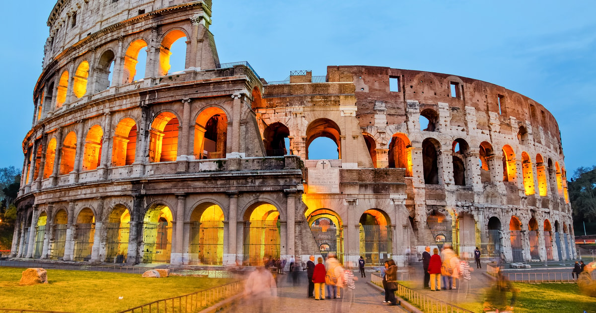 Rome: Colosseum Evening Guided Tour with Arena Floor Access | GetYourGuide