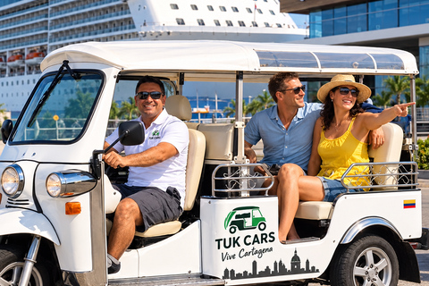 Cartagena: Specialized Tuk Tuk Sightseeing Tour for Cruise Passengers Cartagena: Specialized Sightseeing Tour for Cruise Passengers by Tuk Tuk