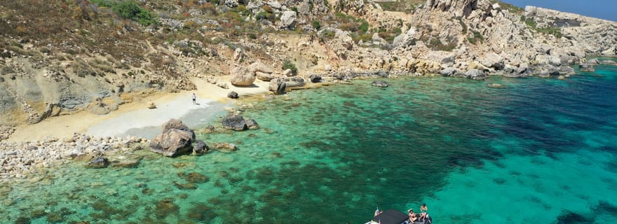 Mellieha : Comino et Blue Lagoon Jet Ski Safari Tour à 15h