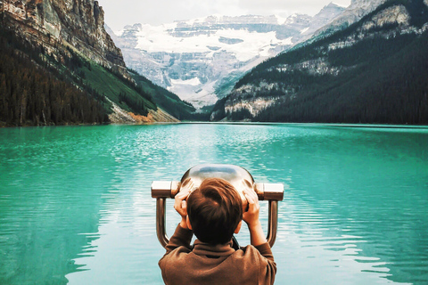 Excursion approfondie à Lake Louise et au PNY Yoho et excursion d'une journée au lac Moraine09:35 Prise en charge au Banff Aspen Lodge