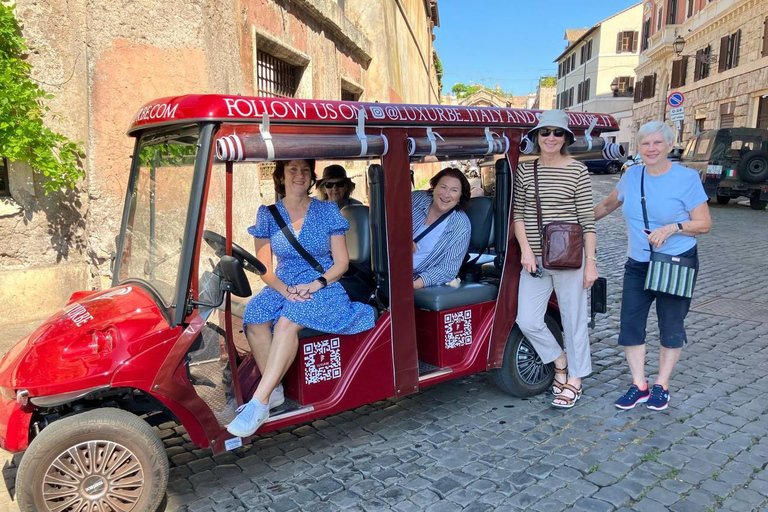 Excursion en voiturette de golf : Les points forts de RomeCircuit avec lieu de rendez-vous